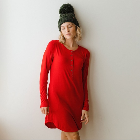 Albion Other - Albion Red Sleep Dress Size Small